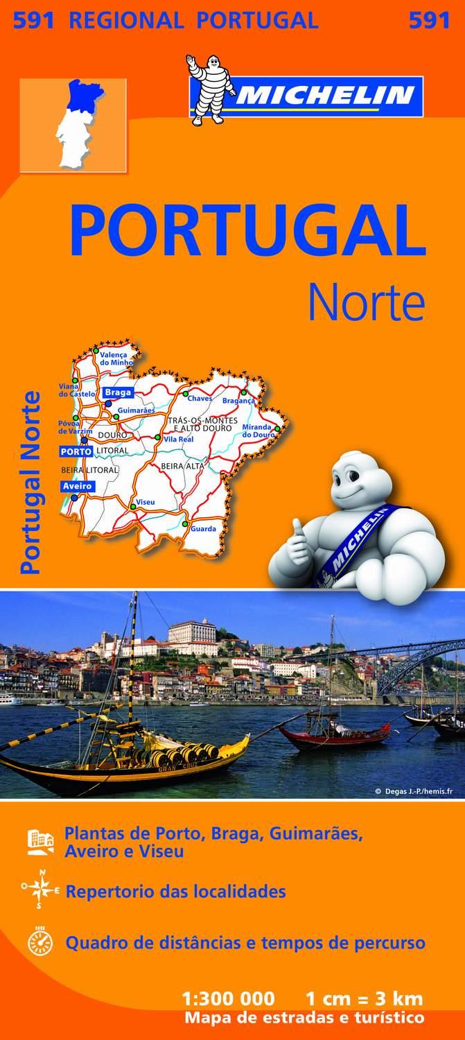 MAPA REGIONAL PORTUGAL NORTE | 9782067184732 | VARIOS AUTORES