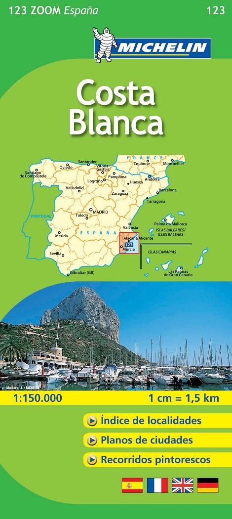 MAPA ZOOM COSTA BLANCA | 9782067141452 | VARIOS AUTORES