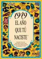 1949.EL AÑO QUE TU NACISTE | 9788488907868 | COLLADO BASCOMPTE, ROSA