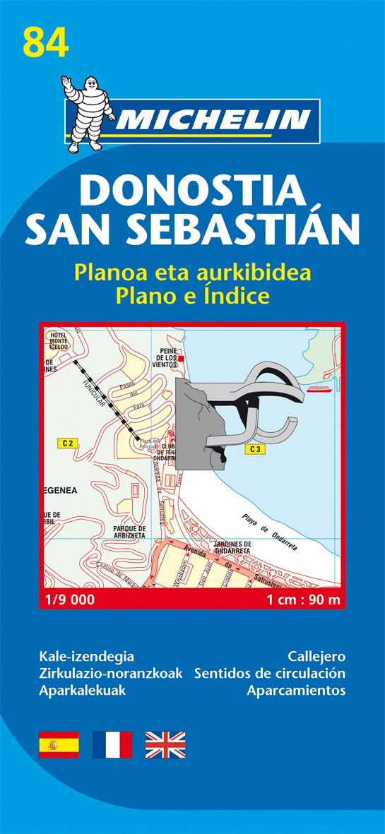 PLANO DONOSTIA-SAN SEBASTIÁN | 9782067127968 | VARIOS AUTORES