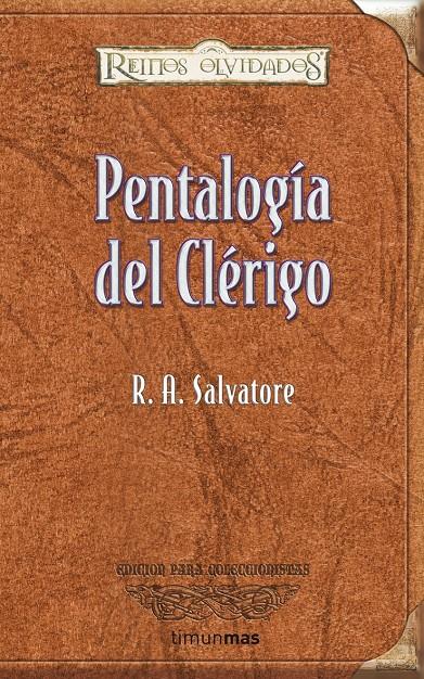 PENTALOGÍA DEL CLÉRIGO | 9788448035785 | R. A. SALVATORE