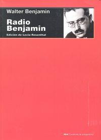 RADIO BENJAMIN | 9788446042440 | WALTER, BENJAMÍN