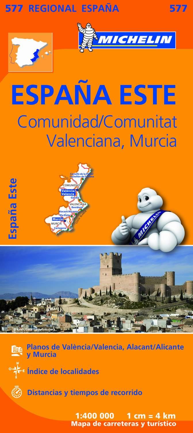 MAPA REGIONAL COMUNIDAD VALENCIANA, MURCIA | 9782067184404 | VARIOS AUTORES