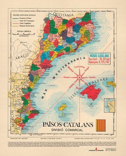 PAISOS CATALANS [MAPA MURAL] | 9789201797513