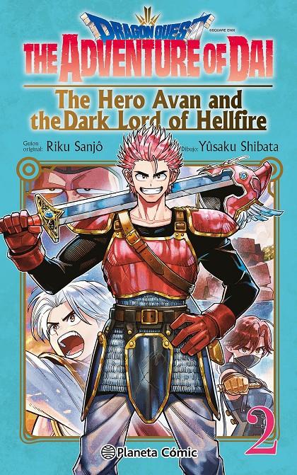 DRAGON QUEST:THE HERO AVAN AND THE DARK LORD OF HELLFIRE Nº 02 | 9788411401708 | SANJO, RIKU/SHIBATA, YUSAKU