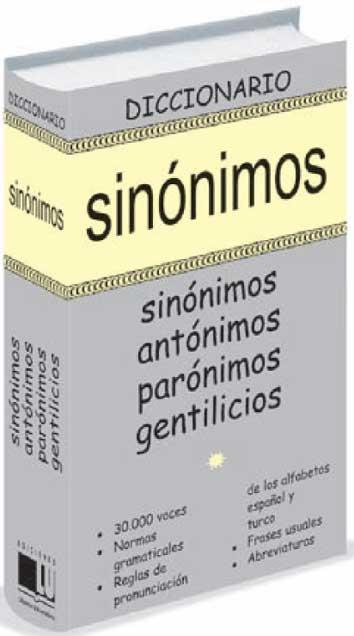 DICCIONARIO SINONIMOS : SINONIMOS, ANTONIMOS, PARONIMOS, GEN | 9788496865150 | ANÓNIMO