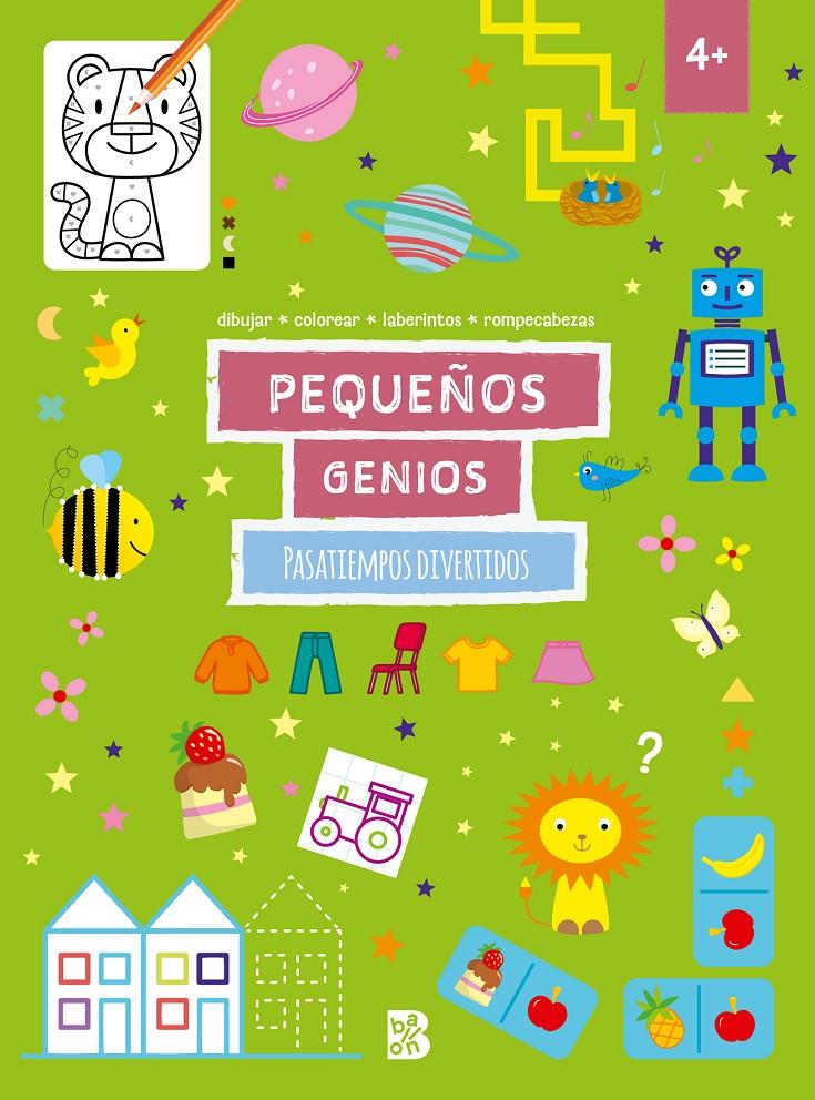 PEQUEÑOS GENIOS -PASATIEMPOS DIVERTIDOS +4 | 9789403239316 | BALLON