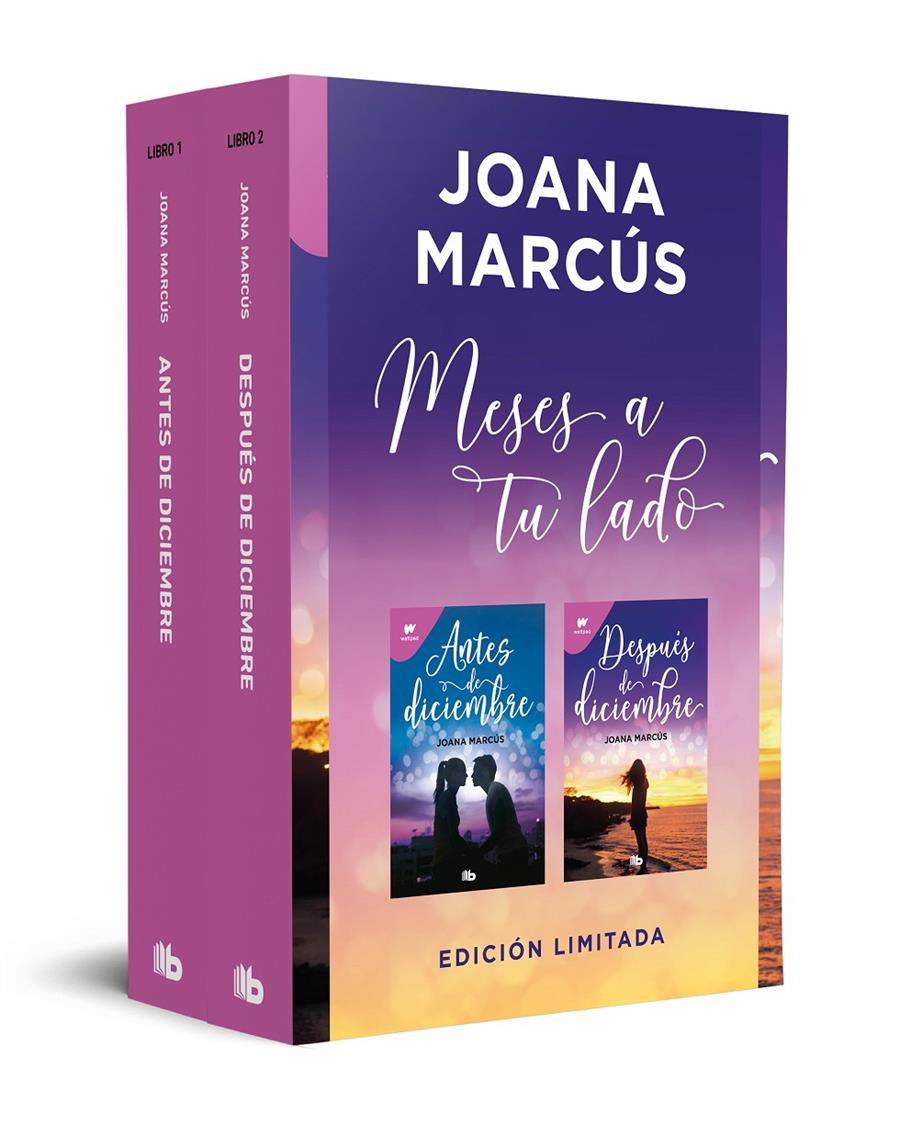 MESES A TU LADO (PACK EN EDICIÓN LIMITADA CON: ANTES DE DICIEMBRE Y DESPUÉS DE D | 9788490706473 | MARCÚS, JOANA