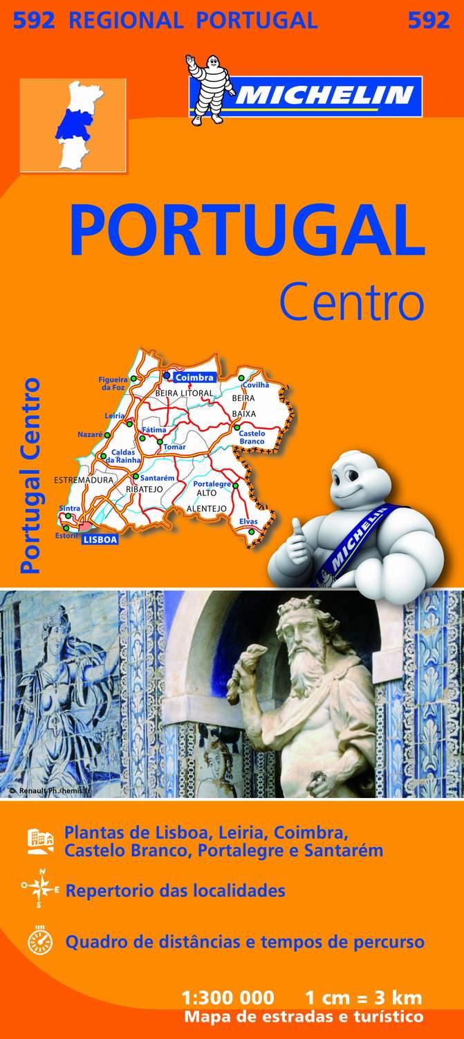 MAPA REGIONAL PORTUGAL CENTRO | 9782067184756 | VARIOS AUTORES