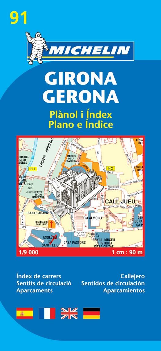 PLANO GIRONA/GERONA | 9782067140783 | VARIOS AUTORES