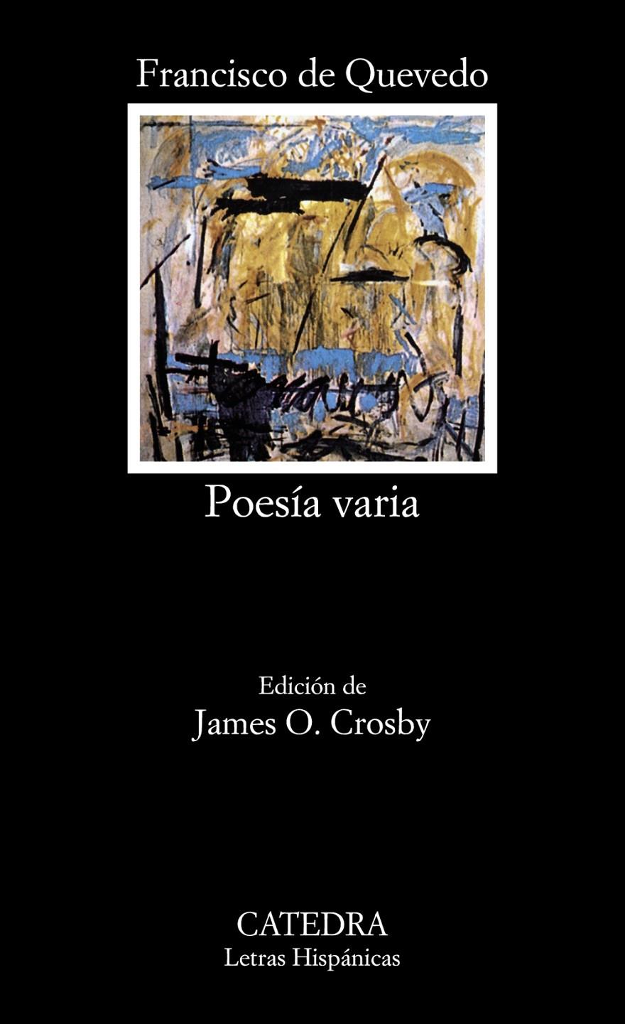 POESIA VARIA | 9788437602660 | Quevedo y Villegas, Francisco de