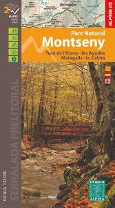 MONTSENY. TURÓ DE L'HOME-LES AGUDES-MATAGALLS-LA CALMA | 9788480908474 | 1:25.000 EDICIÓ 2021-2022