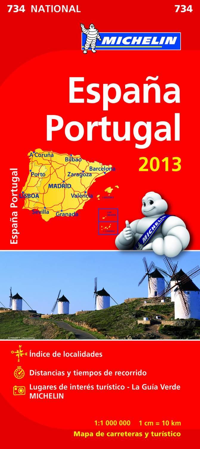 MAPA NATIONAL ESPAÑA - PORTUGAL | 9782067180536 | VARIOS AUTORES