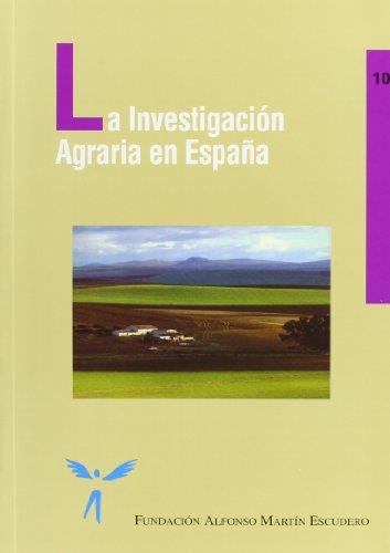 INVESTIGACION AGRARIA EN ESPAÑA, LA | 9788484761129 | AAVV