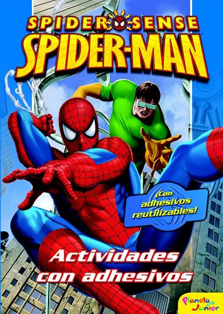 SPIDERMAN. ACTIVIDADES CON ADHESIVOS | 9788408089896 | SPIDERMAN