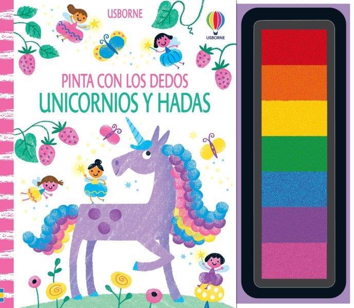 UNICORNIOS Y HADAS PINTA CON LOS DEDOS | 9781801311885