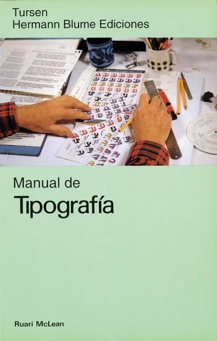 MANUAL DE TIPOGRAFIA | 9788487756344 | MCLEAN, RUARI