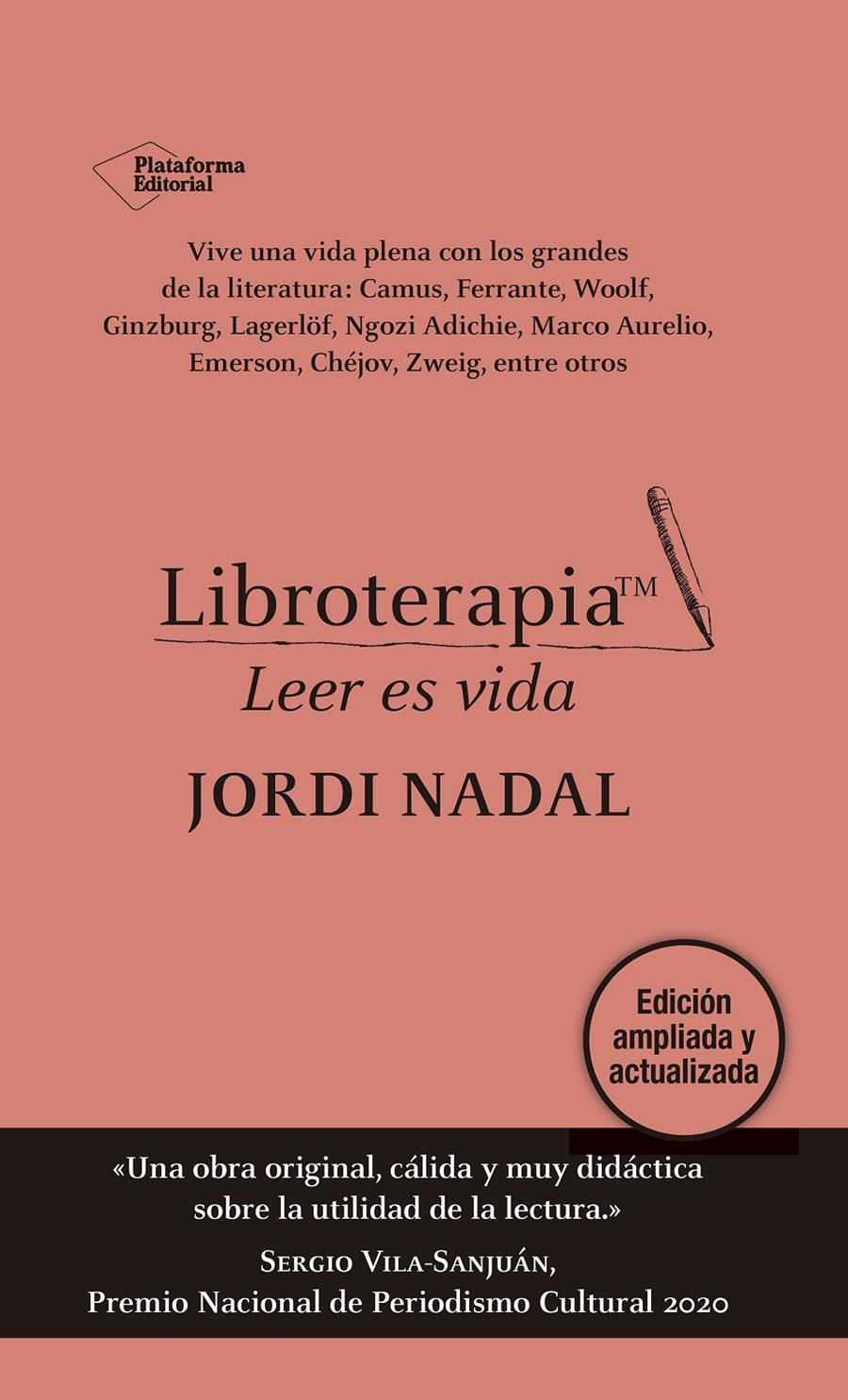 LIBROTERAPIA. LEER ES VIDA | 9788418285554 | NADAL, JORDI