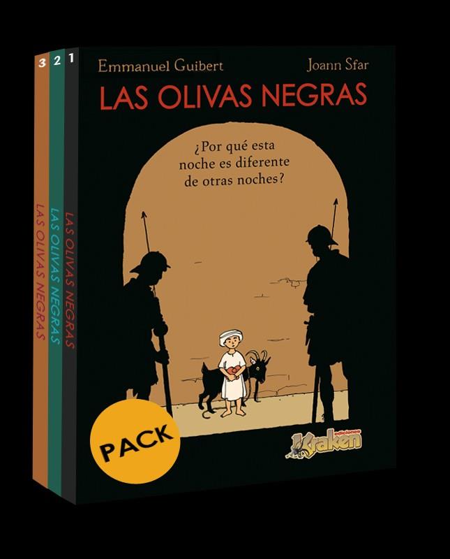 LAS OLIVAS NEGRAS | 9788492534807 | GUIBERT, EMMANUEL/ SFAR, JOANN