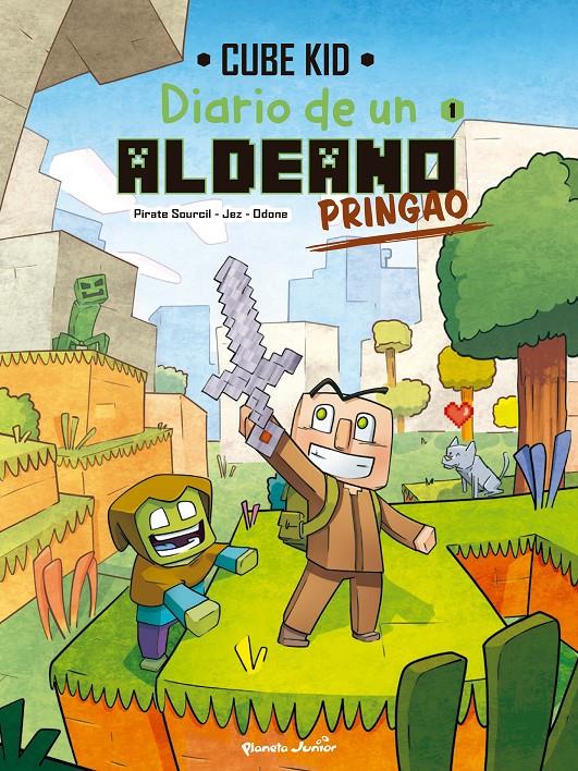 MINECRAFT. DIARIO DE UN ALDEANO PRINGAO. CÓMIC 1 | 9788408251200 | CUBE KID