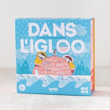 DANS L'IGLOO. 4 PROGRESSIVE PUZZLE  | 8436580424486