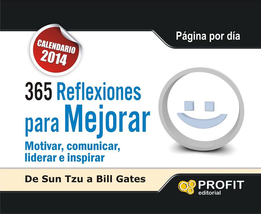 365 REFLEXIONES PARA MEJORAR. CALENDARIO 2014 | 9788415735755