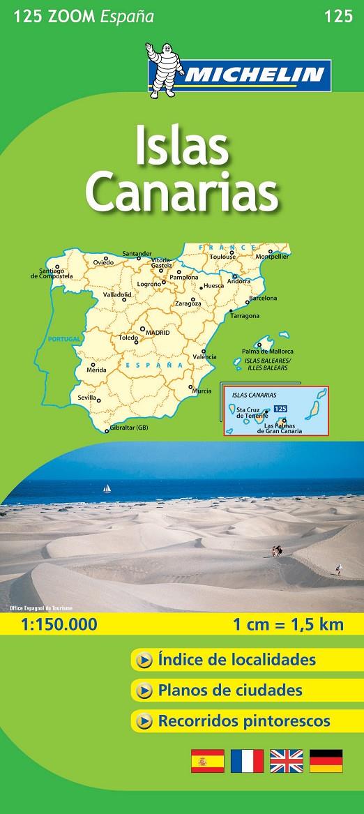 MAPA ZOOM ISLAS CANARIAS | 9782067142725 | VARIOS AUTORES