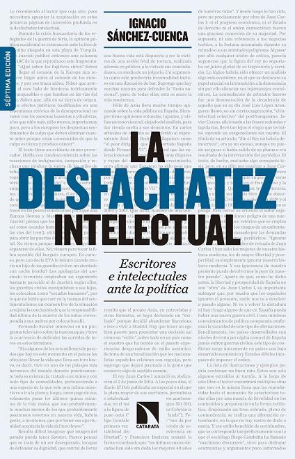 LA DESFACHATEZ INTELECTUAL | 9788490972595 | SÁNCHEZ-CUENCA RODRÍGUEZ, IGNACIO