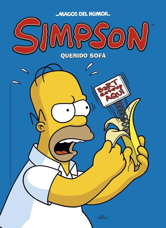 QUERIDO SOFÁ (MAGOS DEL HUMOR SIMPSON 49) | 9788466658621 | GROENING, MATT