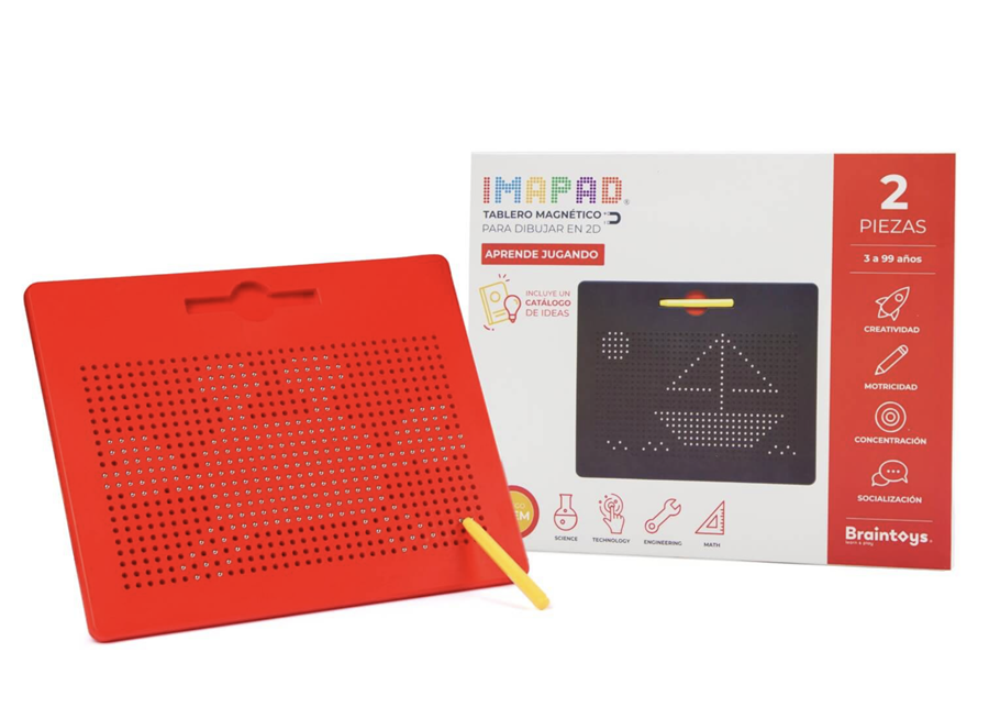 BRAINTOYS Imapad Vermell | 7811599269520