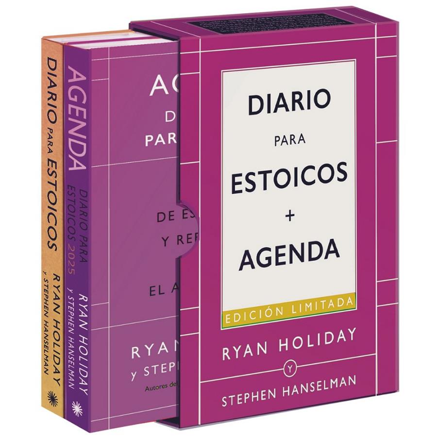 ESTUCHE "DIARIO PARA ESTOICOS" + AGENDA (ED. LIMITADA 2025) | 9788410121188 | HOLIDAY, RYAN/HANSELMAN, STEPHEN