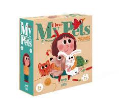 I LOVE MY PETS 7 PUZZLE REVERSIBLE  | 8436530167906