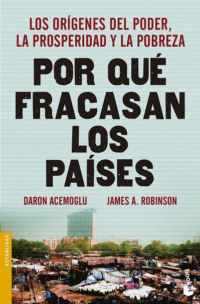 POR QUÉ FRACASAN LOS PAÍSES | 9788423418909 | ACEMOGLU, DARON/ROBINSON, JAMES A.