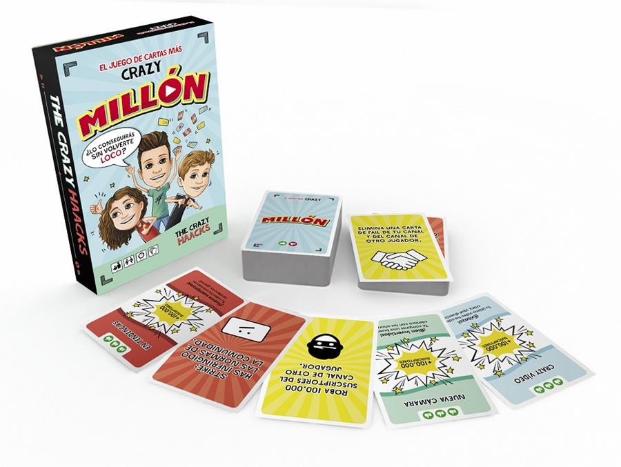 MILLÓN. EL JUEGO MÁS CRAZY (THE CRAZY HAACKS) | 9788417922269 | THE CRAZY HAACKS,