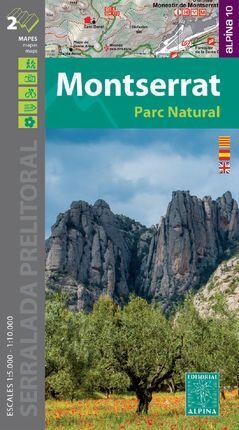 MONTSERRAT. PARC NATURAL 1:10.000 1:5.000 | 9788480908405