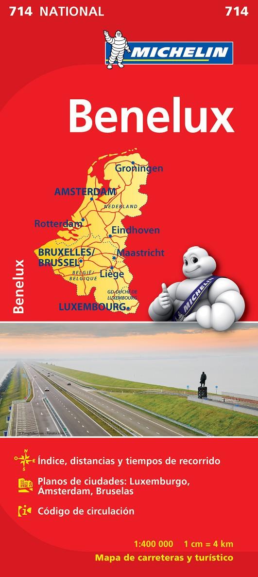 MAPA NATIONAL BENELUX | 9782067170582 | VARIOS AUTORES