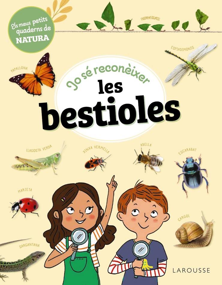 JO SÉ RECONÈIXER LES BESTIOLES. ELS MEUS PETITS QUADERNS DE NATURA | 9788419436283 | LEBRUN, SANDRA