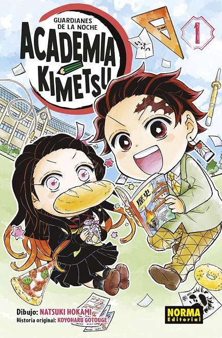 GUARDIANES DE LA NOCHE. ACADEMIA KIMETSU 01 | 9788467969160 | GOTOUGE, KOYOHARU