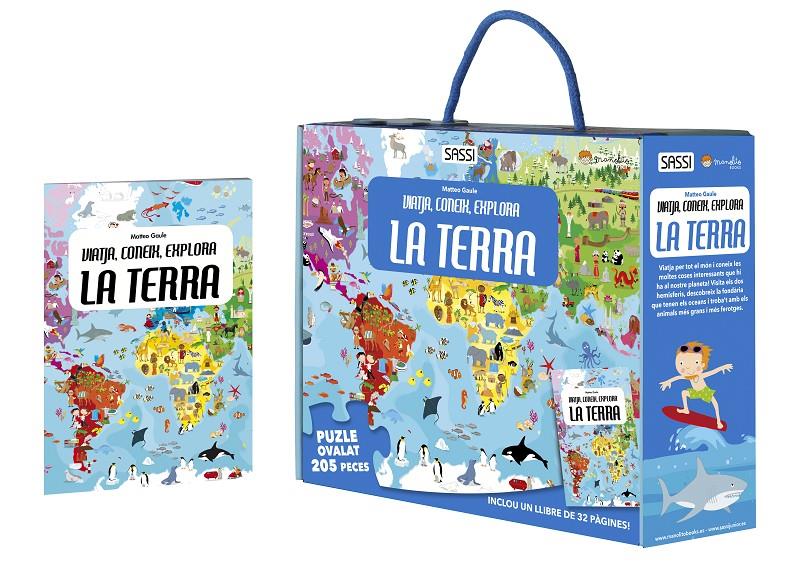 LA TERRA. VIAJTA, CONEIX, EXPLORA AMB PUZZLE | 9788418127588 | M. GAULE