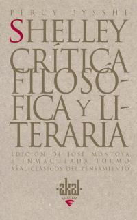 CRITICA FILOSOFICA Y LITERARIA | 9788446015390 | BYSSHE, PERCY