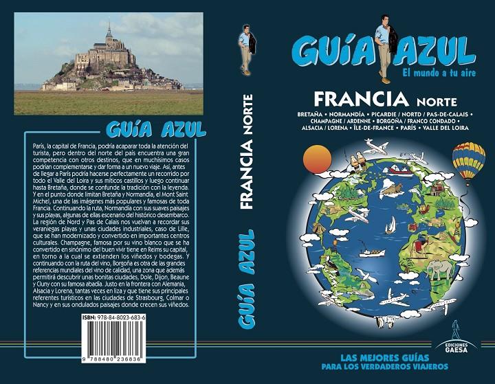 FRANCIA NORTE GUIA AZUL 2017 | 9788480236836 | INGELMO, ÁNGEL