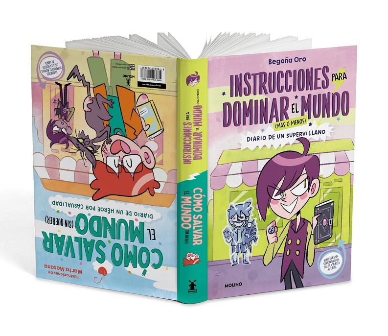 INSTRUCCIONES PARA DOMINAR EL MUNDO (MÁS O MENOS)/CÓMO SALVAR EL MUNDO (SIN QUER | 9788427223837 | ORO, BEGOÑA