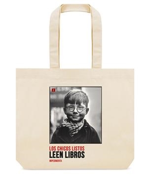 BOLSA DE TELA LOS CHICOS LISTOS LEEN LIBROS | 9788419581976